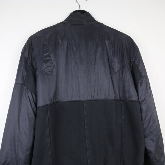 Armani Exchange Men's Contrast Bomber Zipper Jacket Black Size XL - Picture 5 of 7